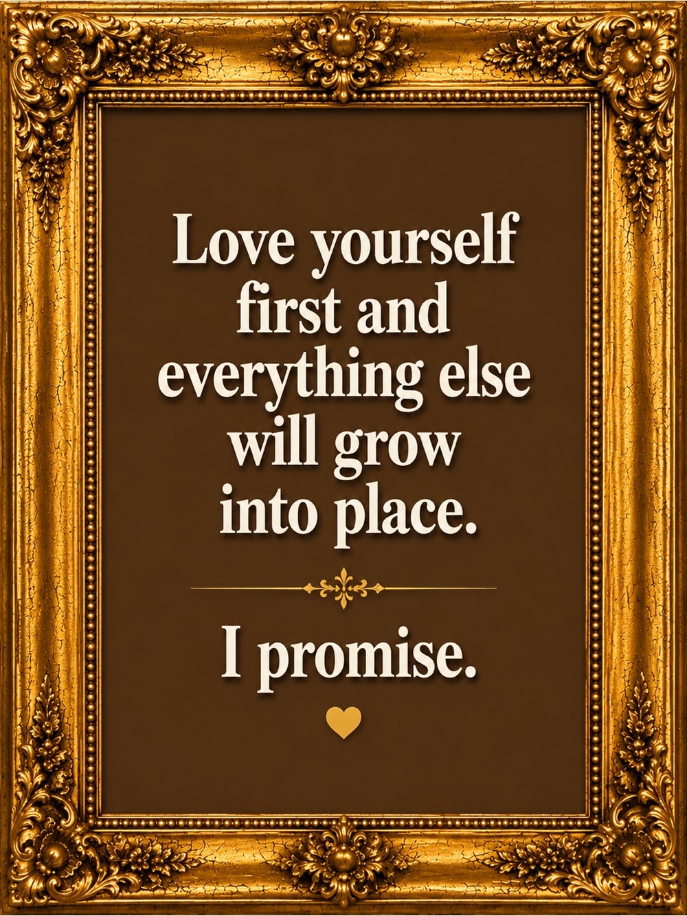 Trust me…